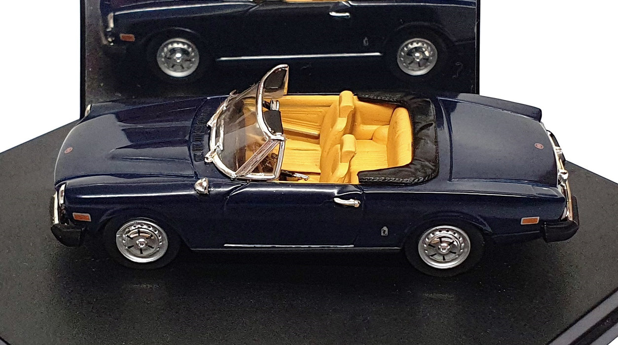 Vitesse 1/43 Scale L178A - 1975 Fiat 124 Open Sport Spider CS1 - Dk. Blue