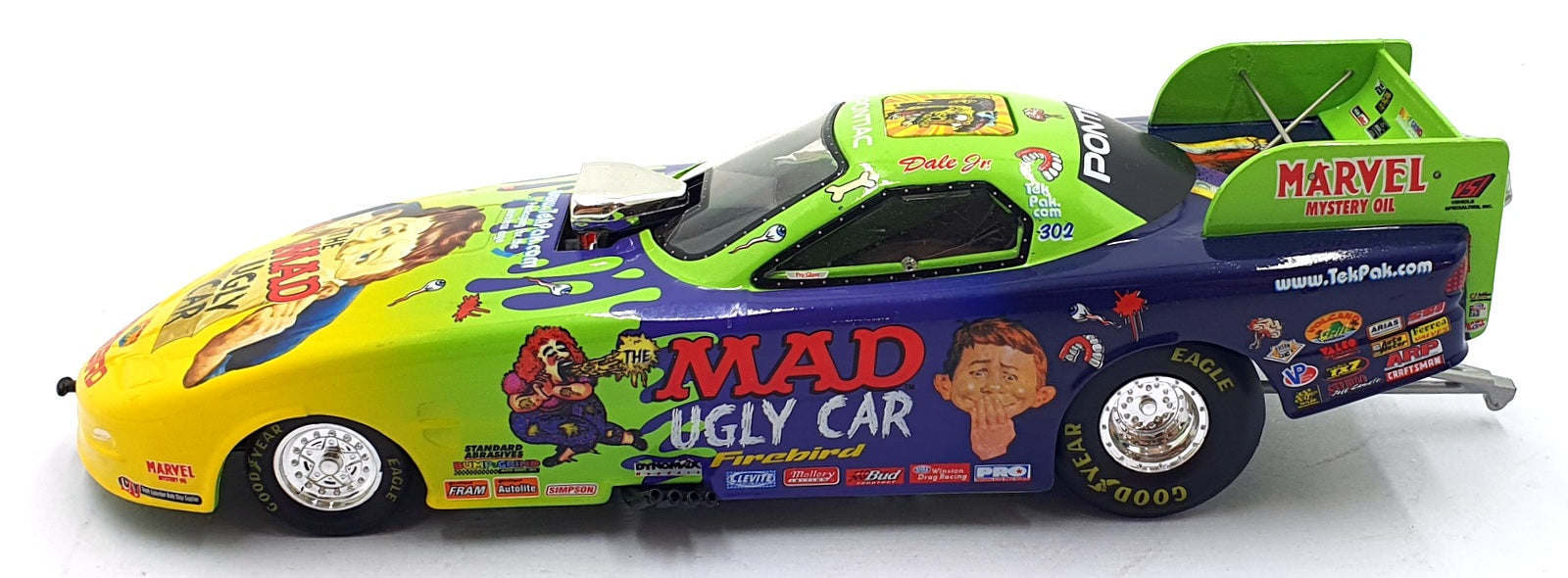 Action 1/24 Scale 10015 Pontiac Funny Car Dragster 2000 - Creasy Jr.
