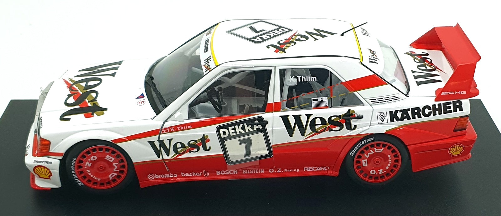 Werk83 1/18 Scale W18041005 - Mercedes 190E DTM #7 - Thiim