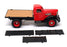 U.S. Model Mint 1/43 Scale US-28 1947 International KB-12 Stake Truck Red/Black