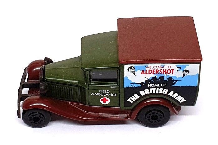 Matchbox No. 38 Ford Model A Field Ambulance British Army - 4th Mica Conv. 1989