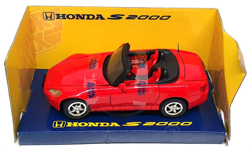 S2000 Scale Motor Max 1/24 Scale Diecast 73200 - Honda S2000 - Red — R.M.Toys Ltd