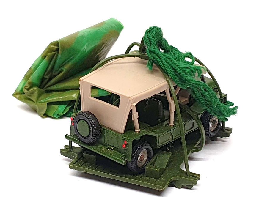 Dinky Toys Original Diecast 601 - Austin Para Moke + Camouflaged Parachute