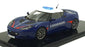 Spark 1/43 Scale S2195 - 2011 Lotus Evora S "Carabinieri" - White/Blue