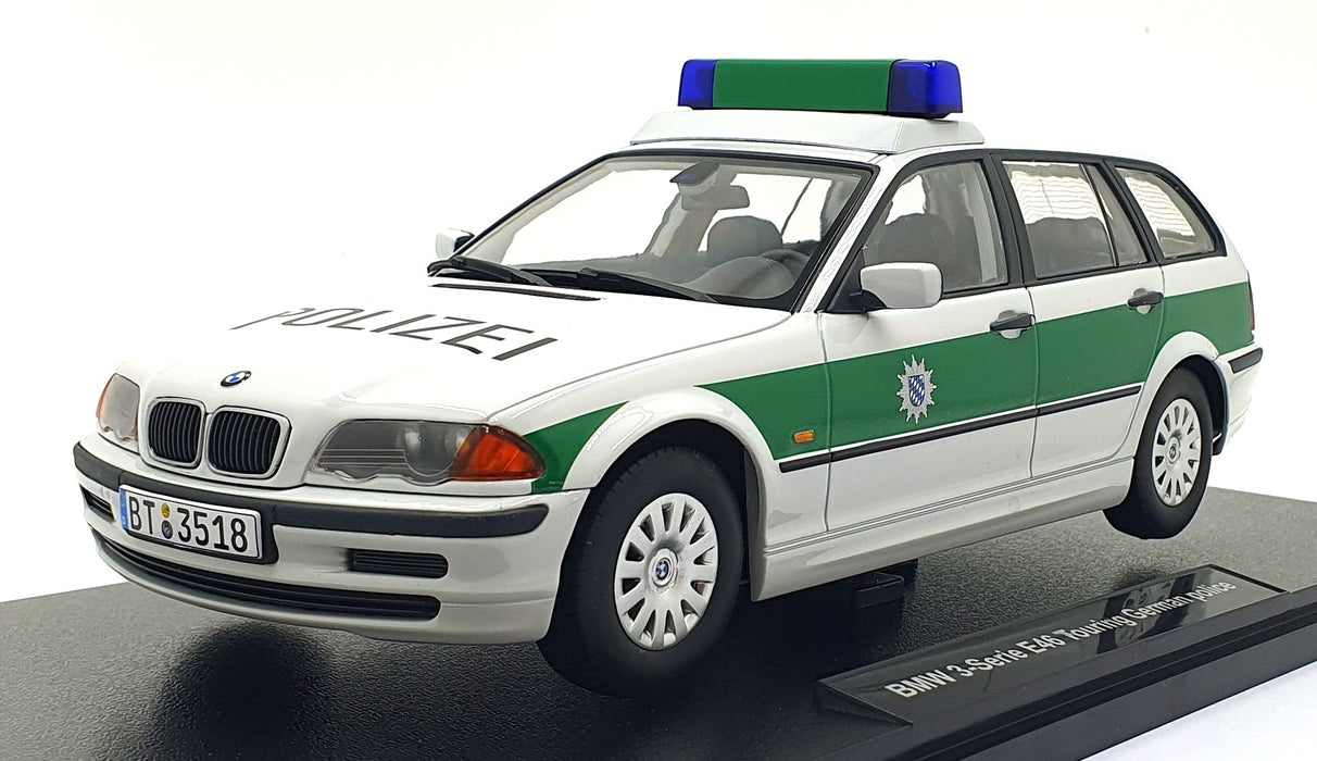 KK Scale 1/18 Scale KKDC181464 - BMW 3-Series E46 Touring German Police Car