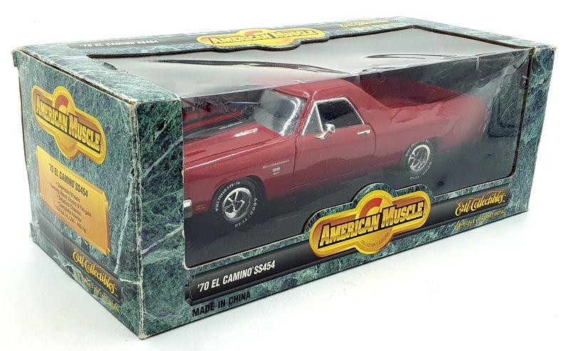 Ertl 1/18 Scale Diecast 7262 - 1970 Chevrolet El Camino SS454 - Red