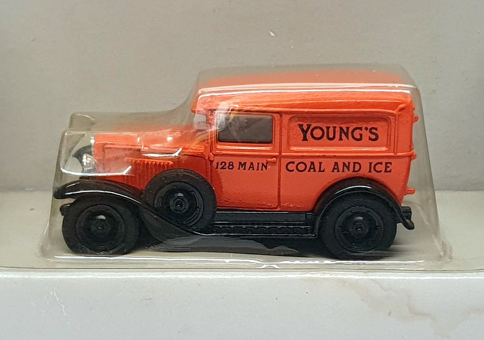 Ertl 1/43 Scale 2518 - 1939 Chevrolet Truck Young's Coal & Ice - Orange