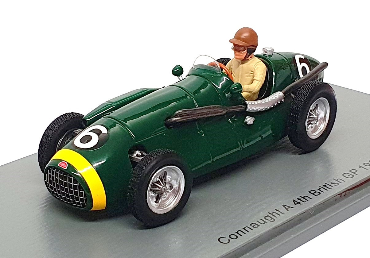 Spark 1/43 Scale S7241 - F1 Connaught A #6 4th British GP 1952 Dennis Poore