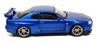 Tayumo 1/32 Scale Pull Back & Go 32115011 - Nissan GT-R34 V-Spec II - Blue