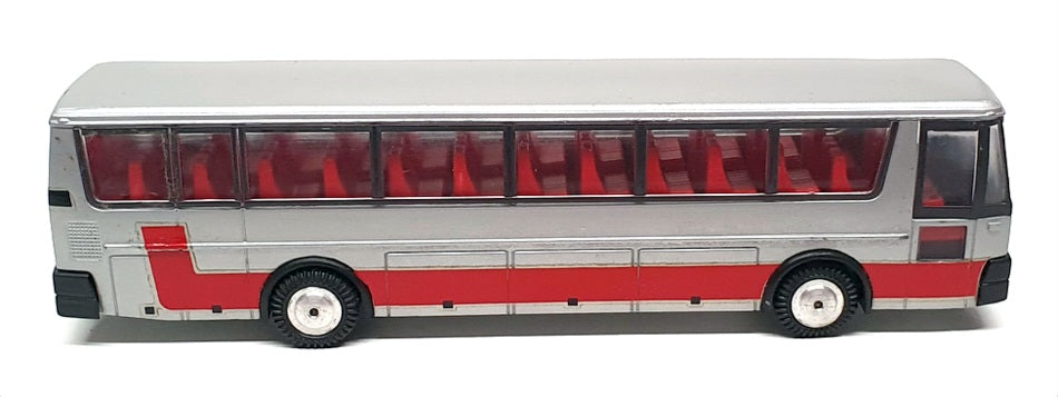 NZG 1/60 Scale DG148003 - Magirus Deutz M2000 Coach - Met Grey/Red
