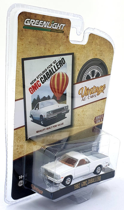 Greenlight 1/64 Scale 39090-F  - 1982 GMC Caballero - White
