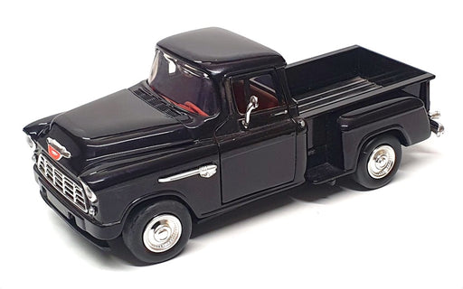 Motor Max 1/24 Scale Diecast 8823D - 1955 Chevrolet Pick Up Truck - Black