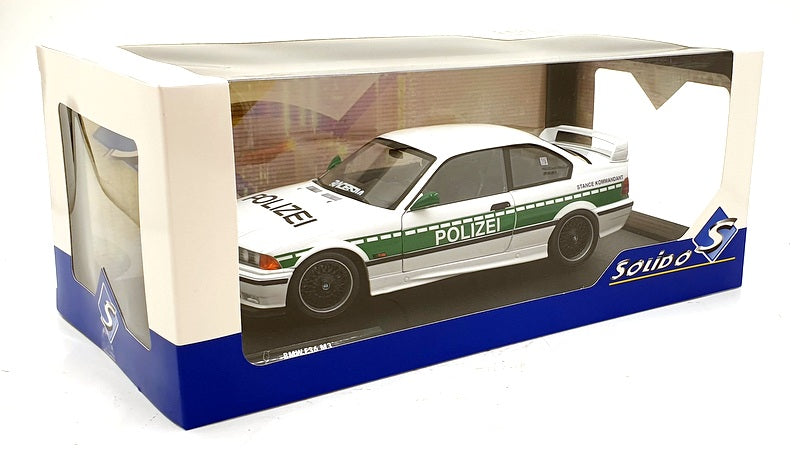 Solido 1/18 Scale S1803915 - 1991 BMW E36 Coupe M3 Drift Polizei 1991