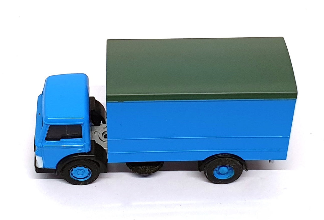 Base Toys 1/76 Scale Diecast CV-01 - Ford D Series Box Van - Blue