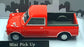 Cararama 1/43 Scale Diecast 4-15770 - Mini Pick Up - Red