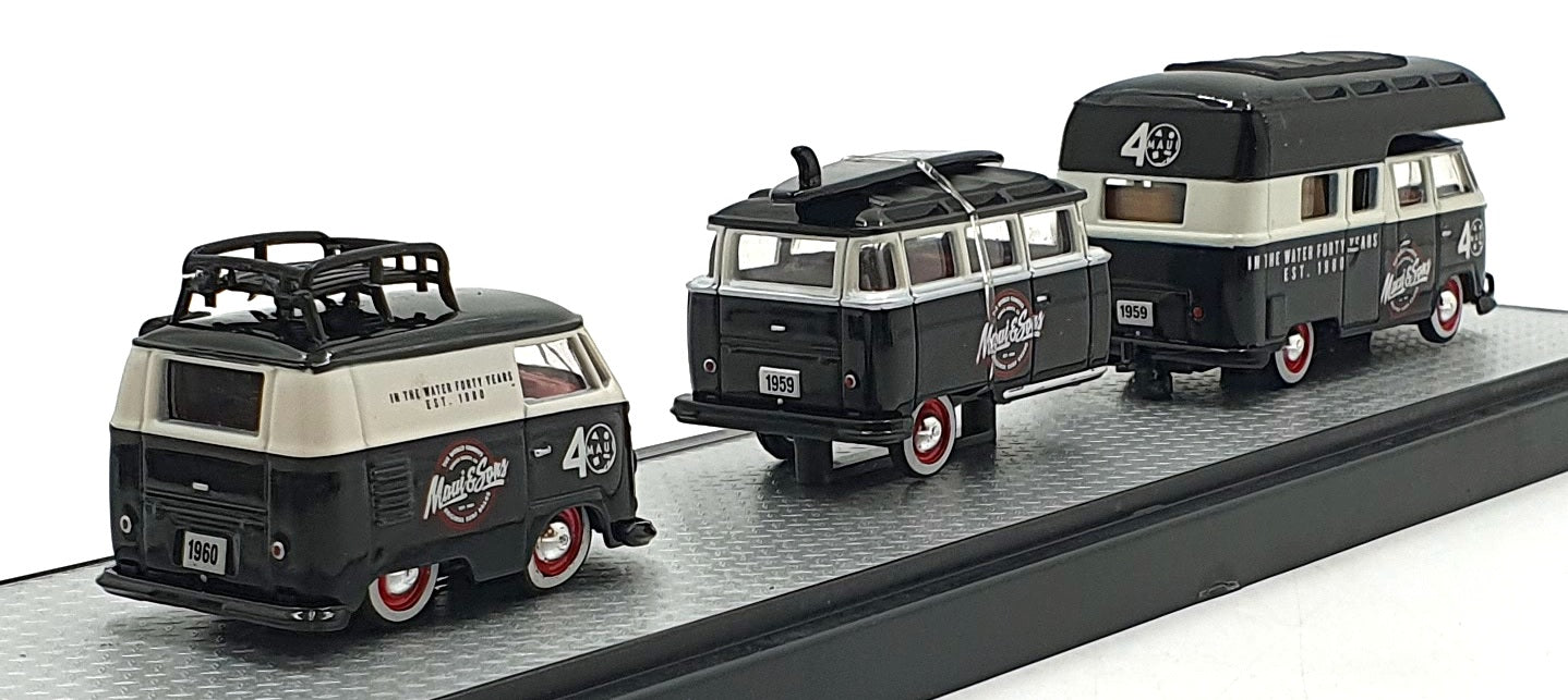 Castline M2 Machines 1/64 Scale R41 '60 VW Van/'59 Double Cab Truck USA Model