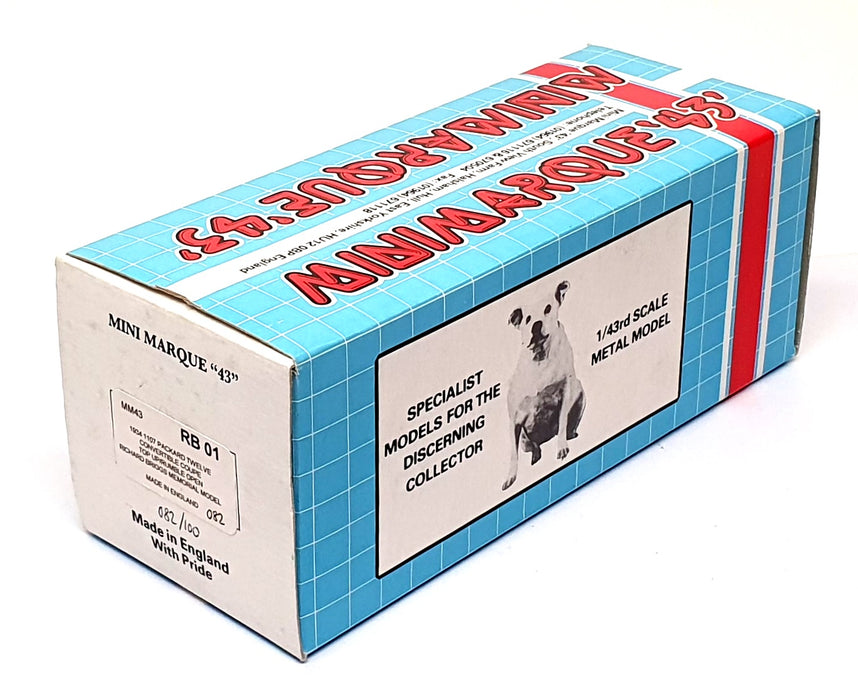 Minimarque 43 1/43 Scale RB01 - 1934 Packard 12 Conv Coupe - Silver