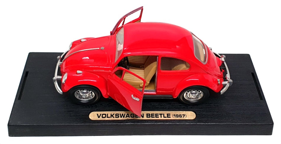 Road Legends 1/24 Scale 93079 - 1967 Volkswagen Beetle - Red
