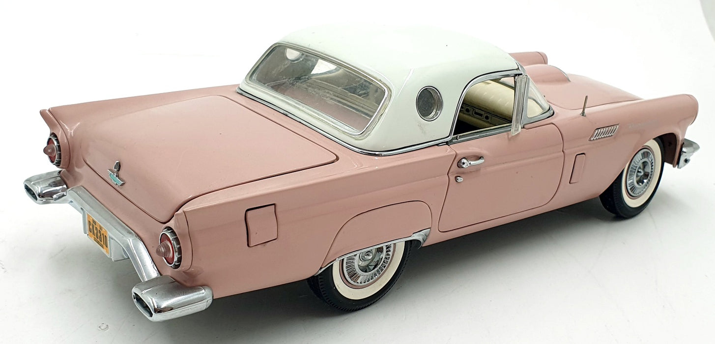Precision 100 1/18 Scale Diecast 32889A - 1957 Ford Thunderbird - Pink