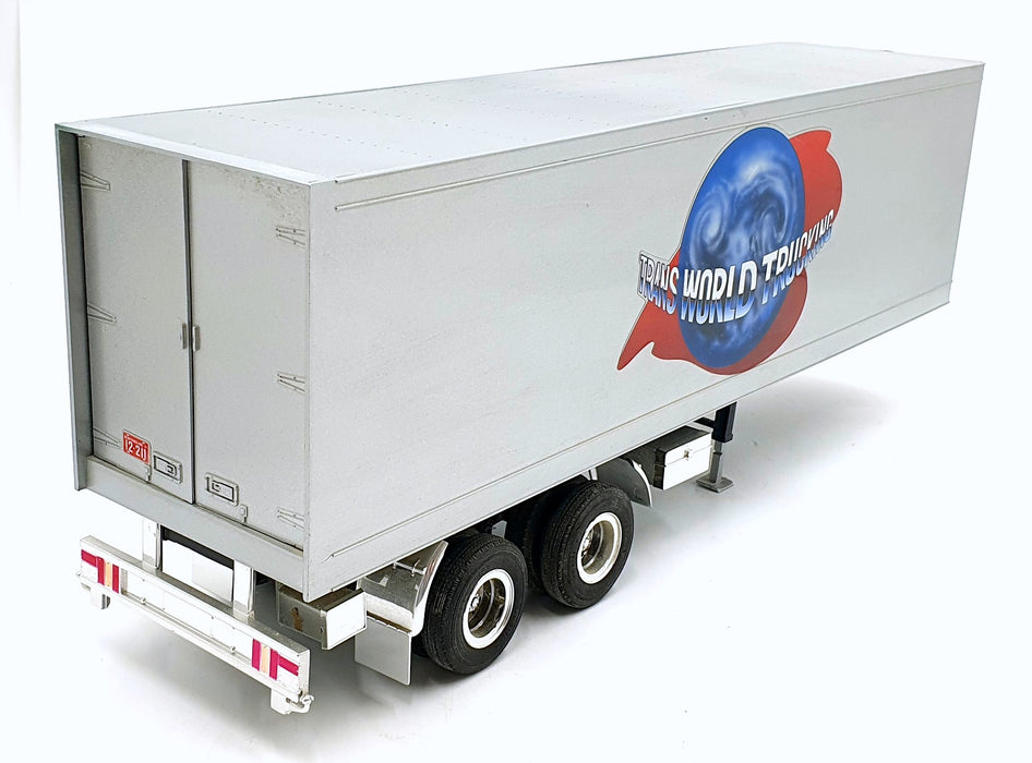 Revell 1/24 Scale 08896 - Trans Worldwide Trucking Box Trailer - Silver