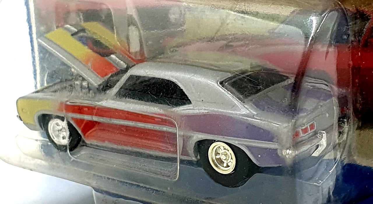 Racing Champions 1/57 Scale 08142 - 1969 Chevrolet Camaro - Red/Yellow/Silver