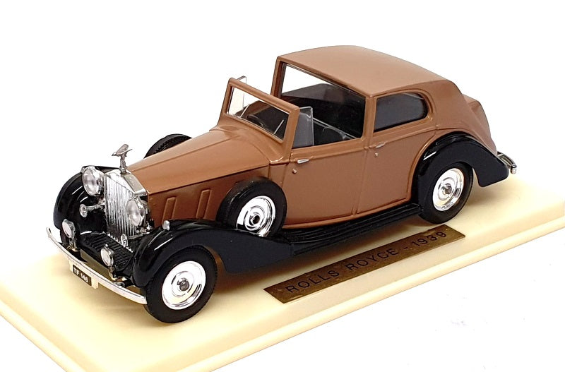 Solido 1/43 Scale Diecast No. 71 - 1939 Rolls Royce - Brown/Black