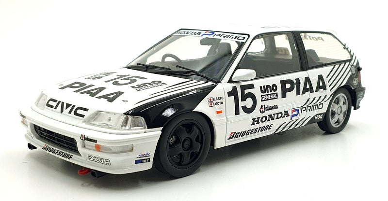 Triple9 1/18 Scale Diecast T9-1800102 - Honda Civic EF-9 PIAA 1991