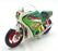 Guiloy 1/10 Scale 13831 - Kawasaki Sagale K #5 - Green/White