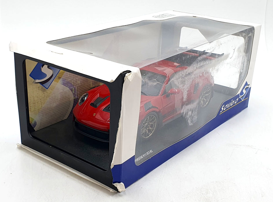 Solido 1/18 Scale Diecast S1812101 - 2024 Porsche 911 (992) GT3 RS - Guard Red