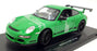 Welly 1/18 Scale Diecast 18015W - Porsche 911 997 GT3 RS - Green/Black