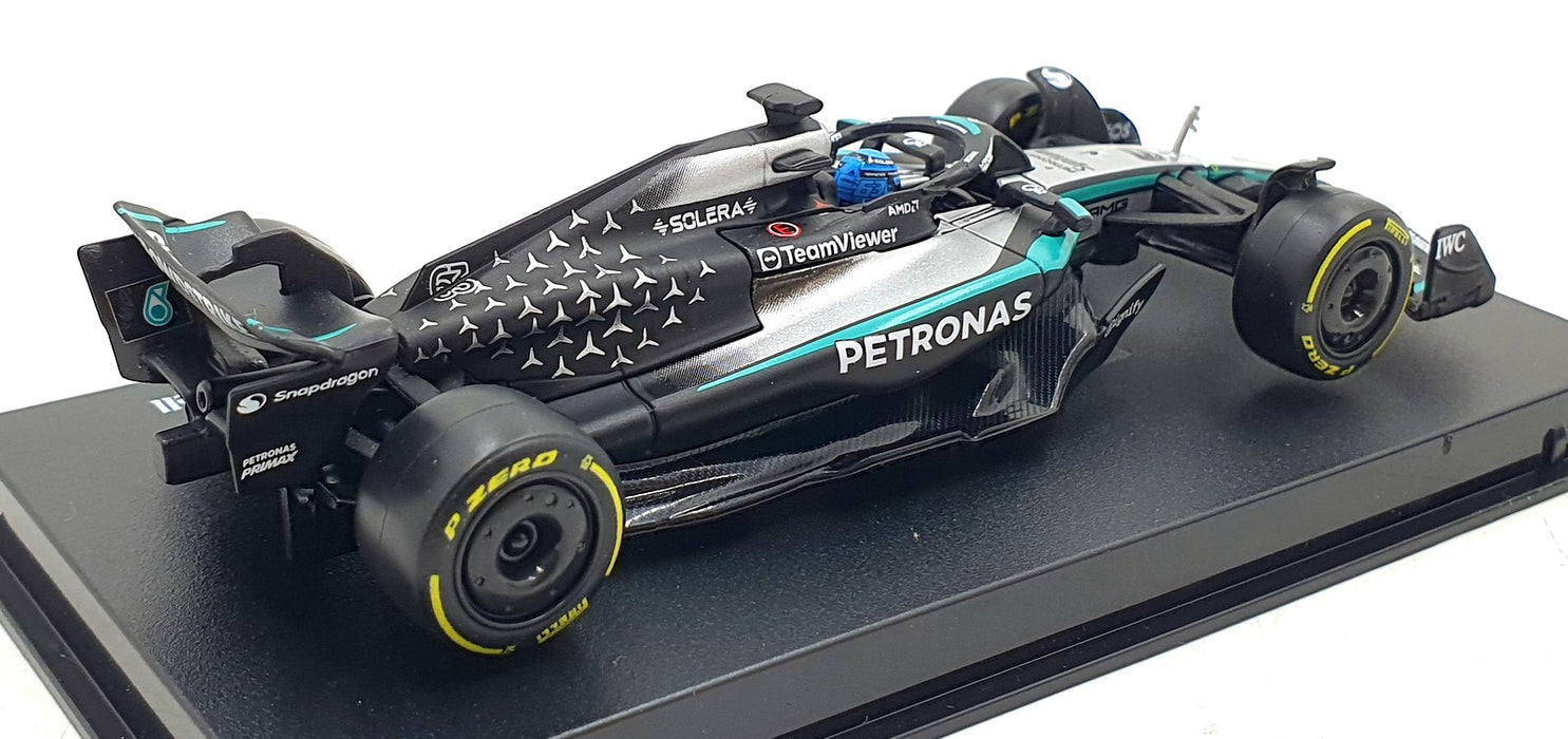 Burago 1/43 Scale 18-38238 - F1 Mercedes Petronas W16 2025 #63 G.Russell