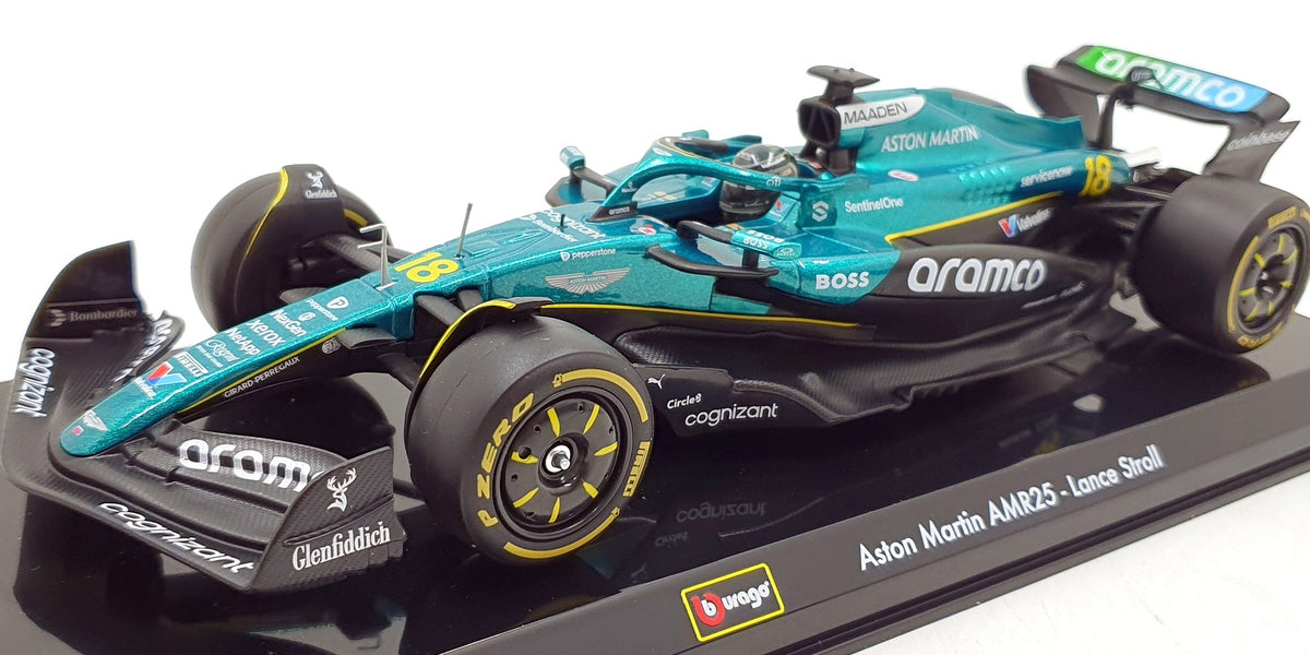 Burago 1/24 Scale Diecast 18-28070 - Aston Martin AMR25 F1 2025