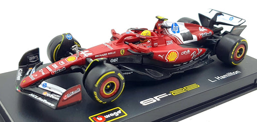 Burago 1/43 Scale 18-36852 - F1 Ferrari SF-25 2025 #44 L.Hamilton