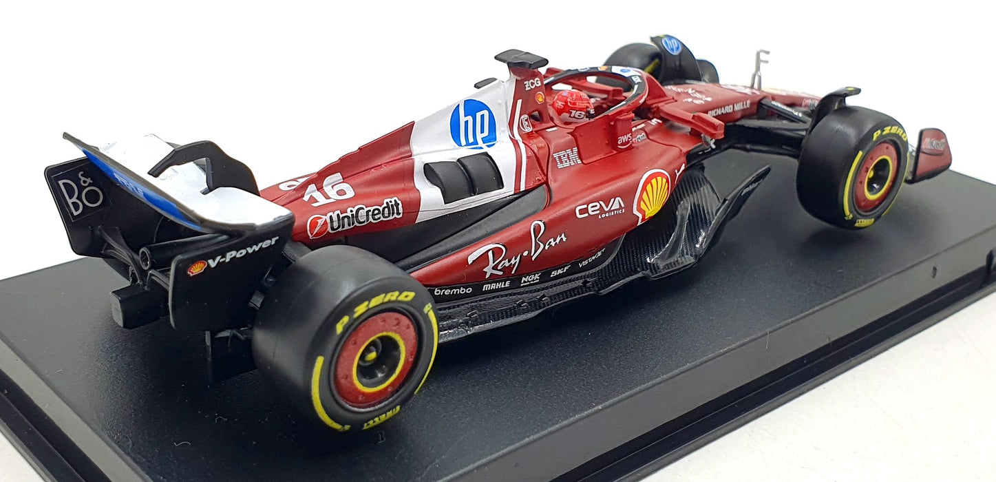 Burago 1/43 Scale 18-36852L - F1 Ferrari SF-25 2025 #16 C.Leclerc