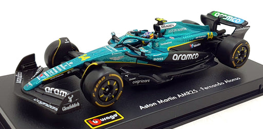 Burago 1/43 Scale 18-38251 - F1 Aston Martin AMR25 2025 #14 F.Alonso