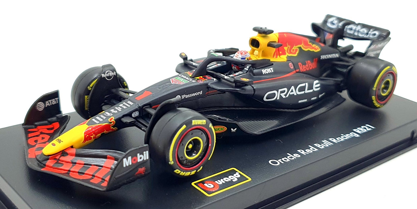 Burago 1/43 Scale 18-38234 - F1 Red Bull RB21 2025 #1 Max Verstappen