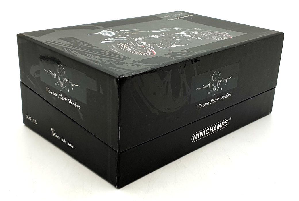 Minichamps 1/12 Scale Diecast 122 134500 Vincent HRD Series C Black Shadow 1950
