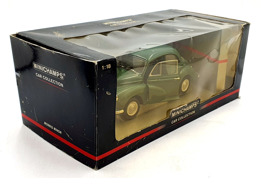 Minichamps 1/18 Scale 150 137000 - Morris Minor Saloon - Green