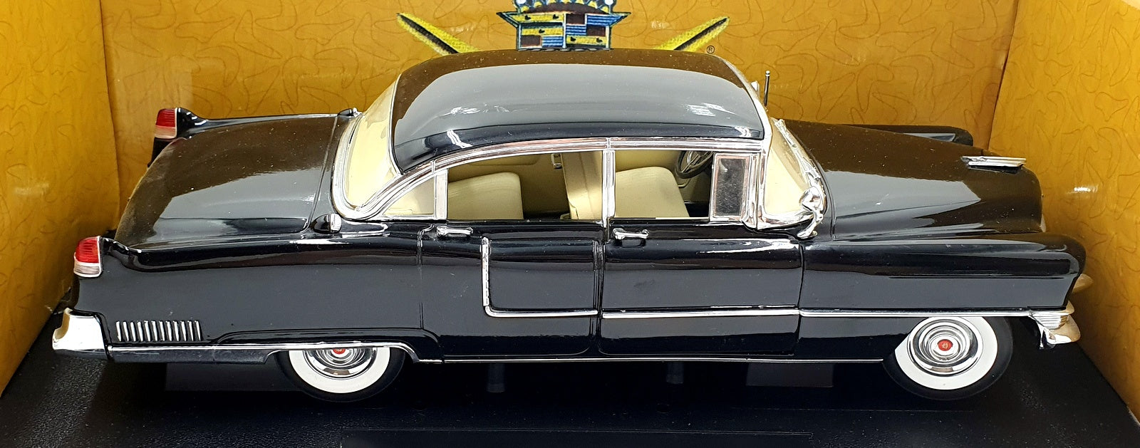 Greenlight 1/18 Scale 12923 - 1955 Cadillac Fleetwood Series 60 Special Black