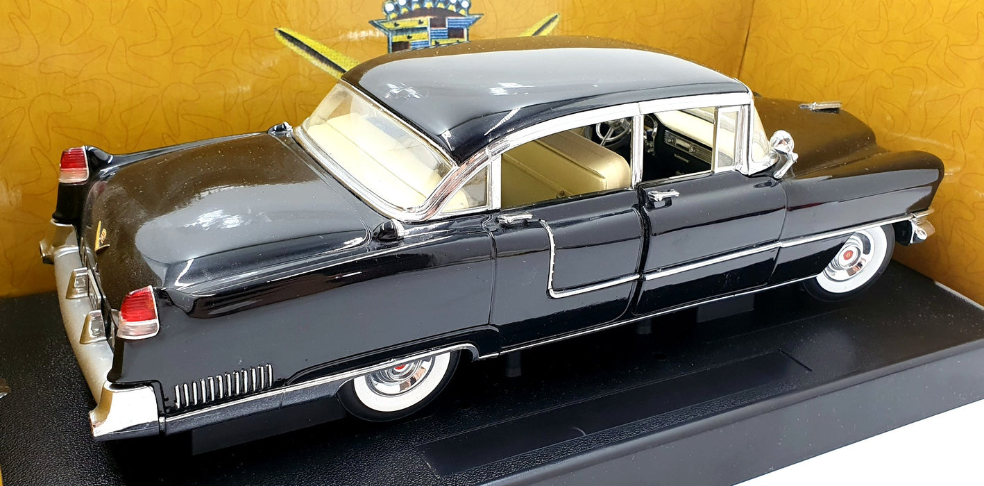Greenlight 1/18 Scale 12923 - 1955 Cadillac Fleetwood Series 60 Special Black