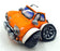 Country Artists 03002 - Speed Freaks Wee One Mini Orange/White - Hand Painted