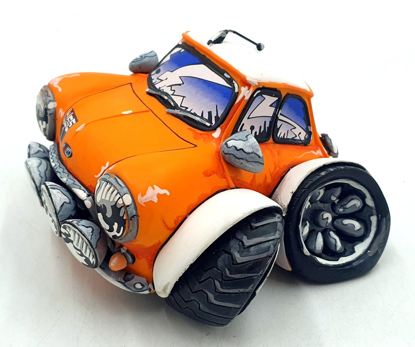 Country Artists 03002 - Speed Freaks Wee One Mini Orange/White - Hand Painted