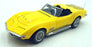 Autoart 1/18 Scale Diecast 71161 - Chevrolet Corvette 1969 - Daytona Yellow