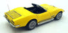 Autoart 1/18 Scale Diecast 71161 - Chevrolet Corvette 1969 - Daytona Yellow