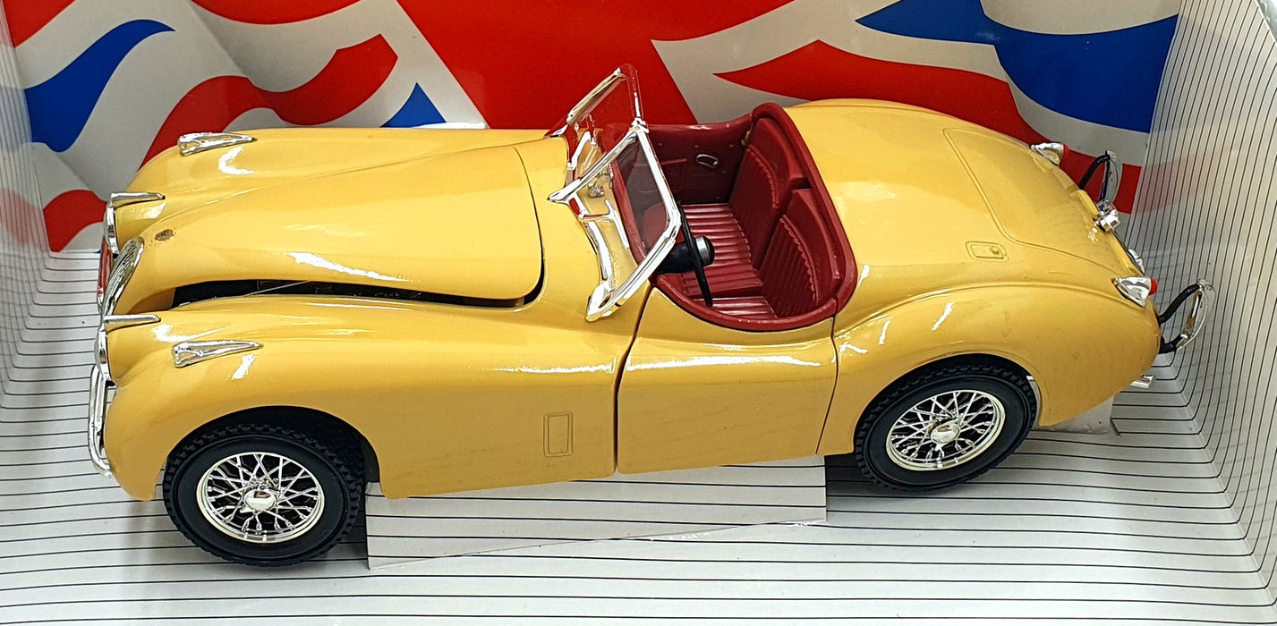 Ertl 1/18 Scale Diecast 7492 - Jaguar XK120 1948 - Beige