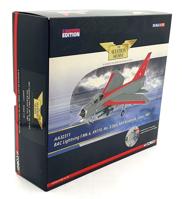 Corgi 1/72 Scale AA32311 - BAC Lightning F.Mk.6 5 Sqn RAF Binbrook 1987