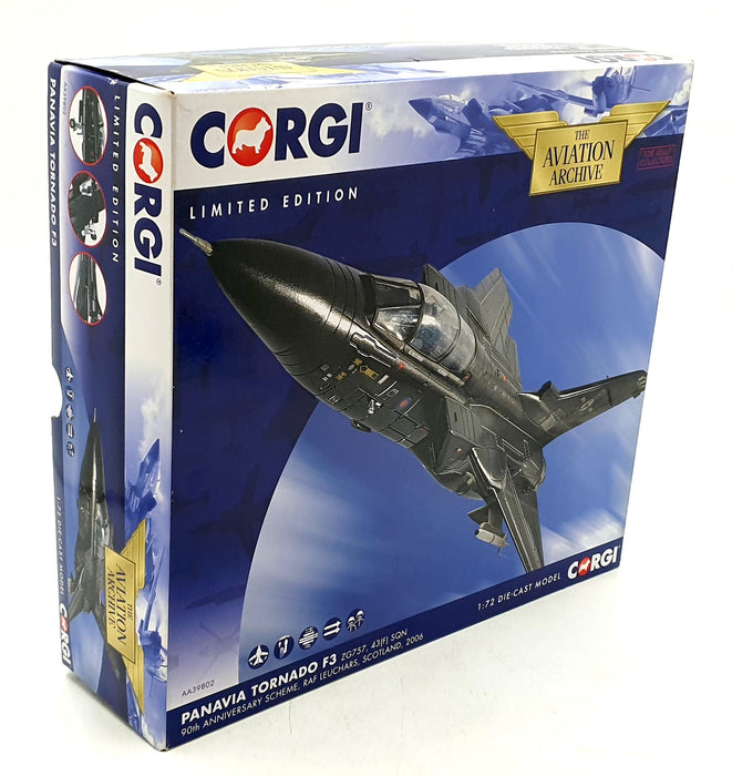Corgi 1/72 Scale AA39802 - Panavia Tornado F3 43F Sqn 90th Ann RAF 2006