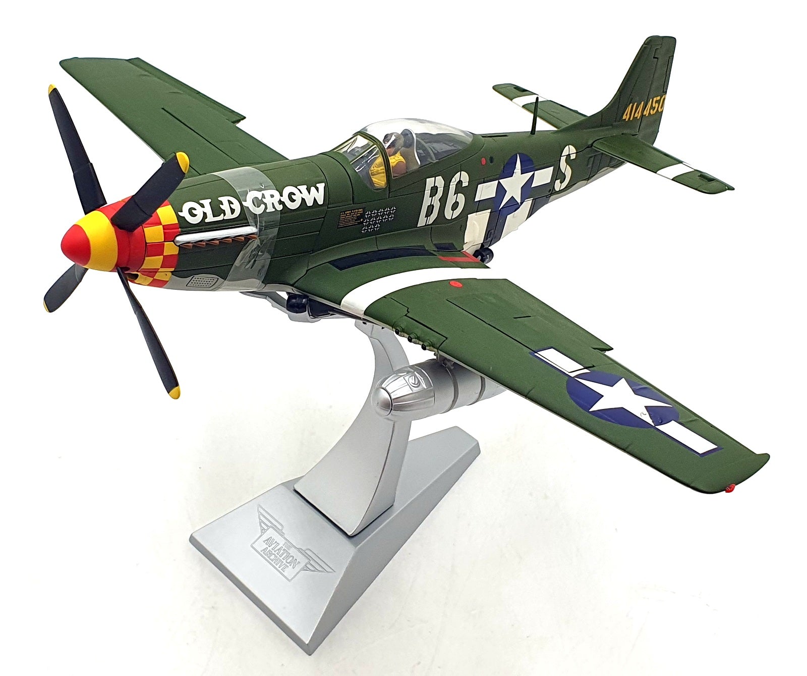 Corgi 1/32 Scale Diecast AA34402 - P-51 D-10 Mustang Old Crow 362nd FS 357th '44