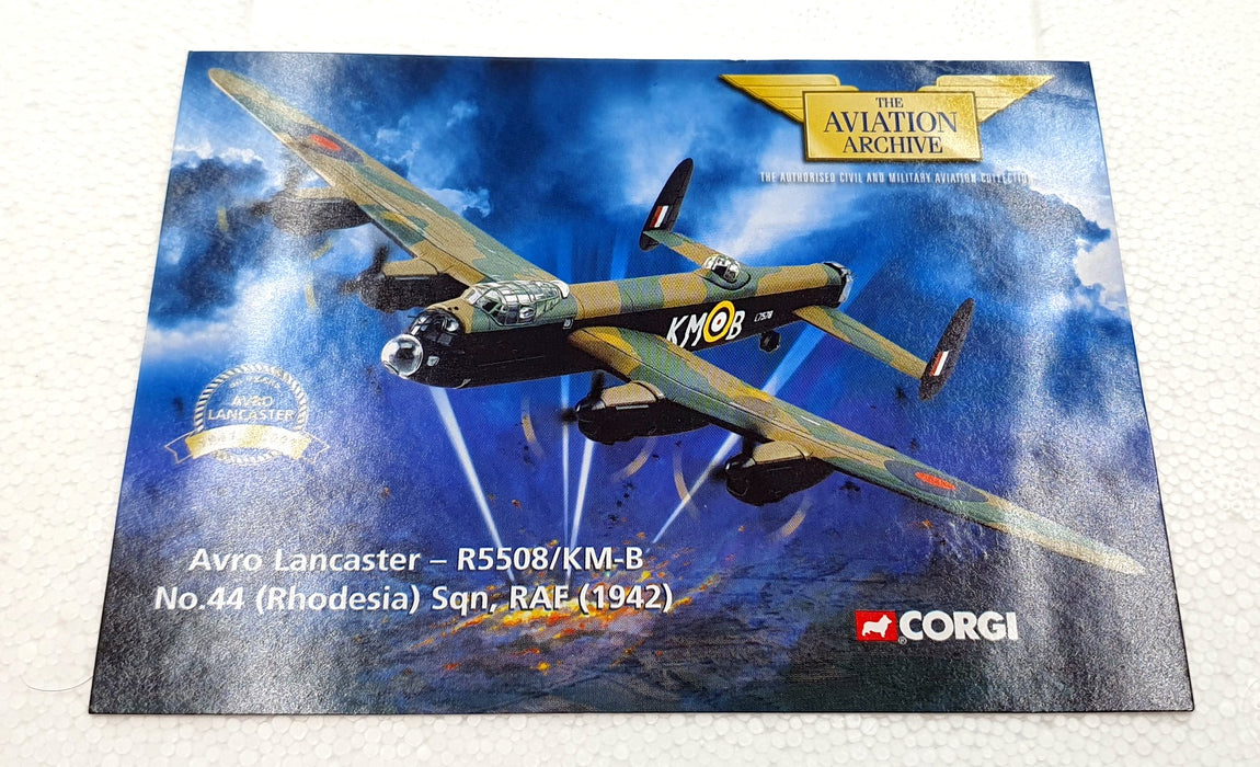 Corgi 1/72 Scale Diecast AA32603 - Avro Lancaster B.I R5508/KM-B #44 Rhodesia 42