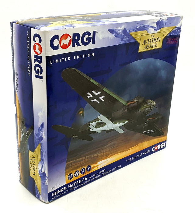Corgi 1/72 Scale AA33716 - Heinkel He 111H-16 Air Launch Flying Bomb 1944
